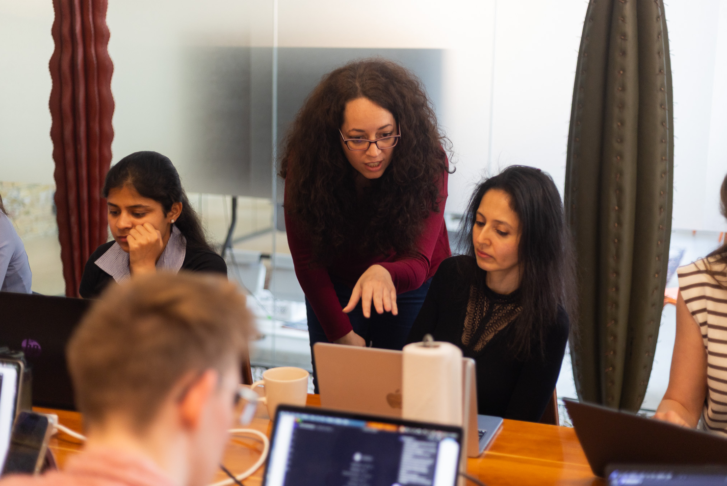 Live mentoring session