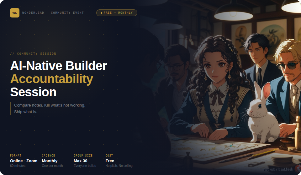 AI-Native Builder Accountability Session